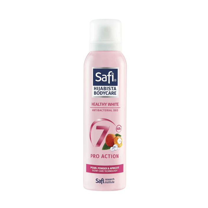 Safi Bodycare Antibacterial Deodorant Spray 150ml - Healthy White